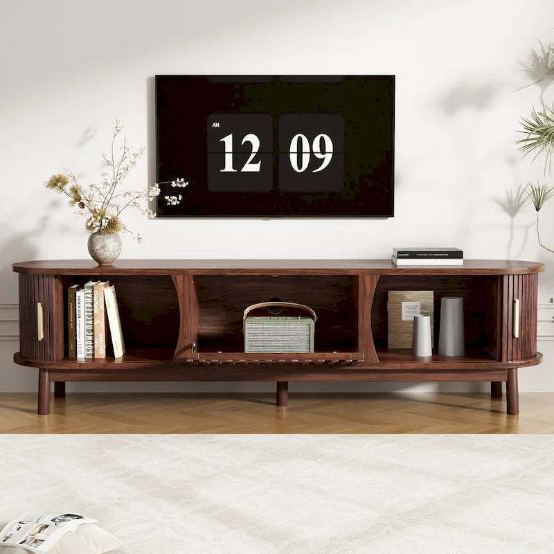 Meuble TV de style rustique pour téléviseurs jusqu'à 75 po