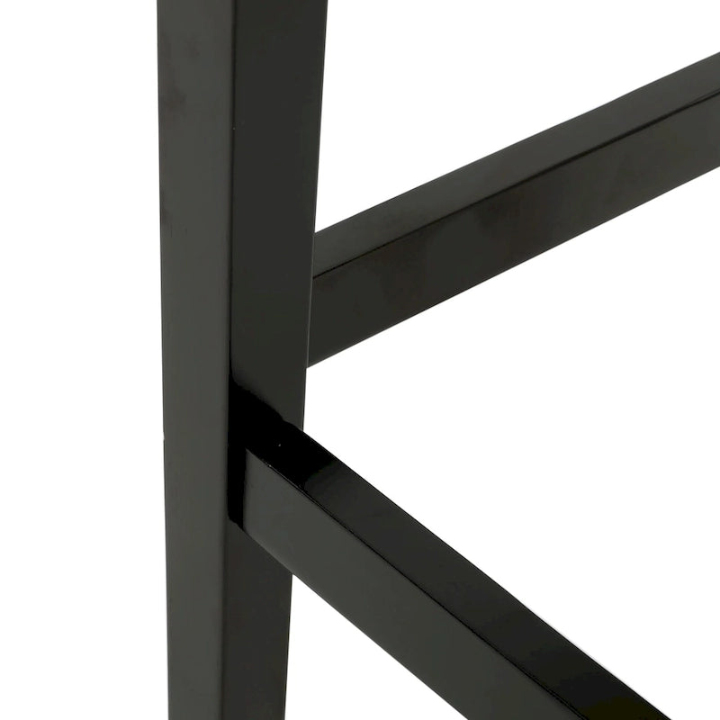 Tabouret de comptoir sans dossier en tissu de 27 po (ensemble de 2)