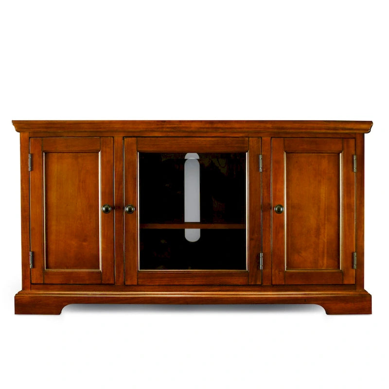Meuble TV d'angle Mission en bois massif