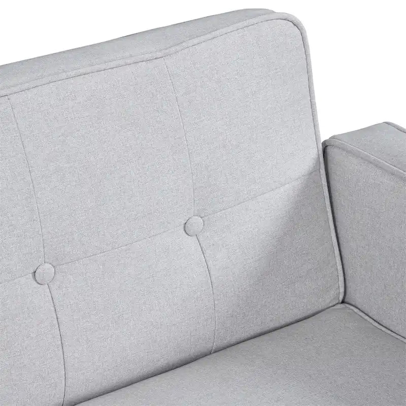 Canapé-lit convertible futon avec matelas en mousse à mémoire de forme