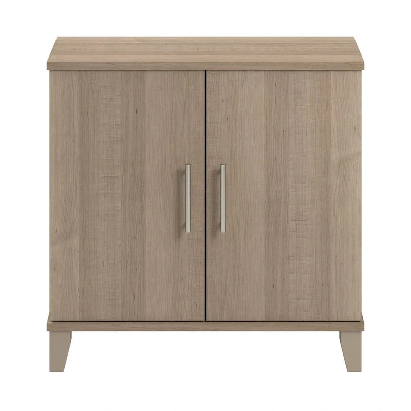 Petite armoire de rangement avec portes et étagères