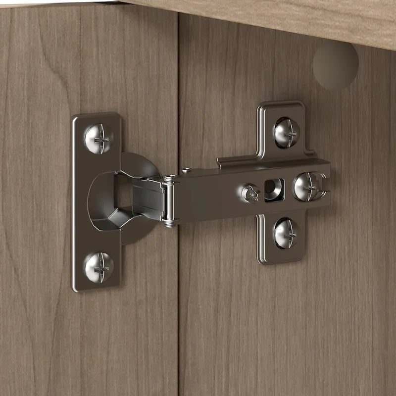 Petite armoire de rangement avec portes et étagères