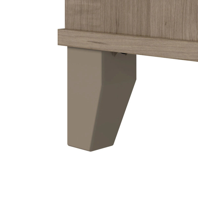 Petite armoire de rangement avec portes et étagères