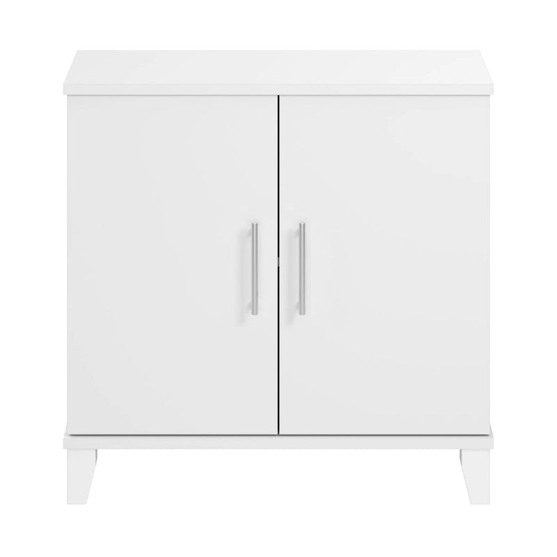 Petite armoire de rangement avec portes et étagères